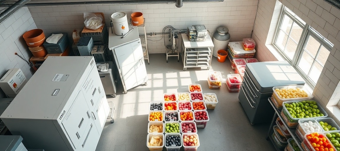 atelier glacier en Auvergne : kilos fruits 100 litres sorbet