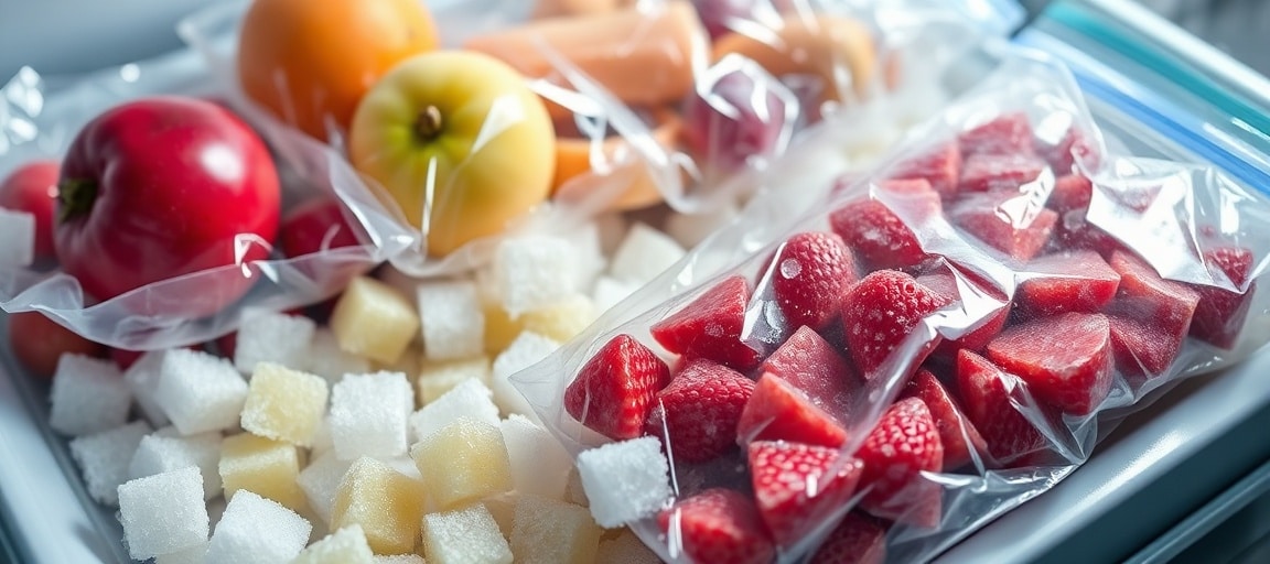 fabrication artisanale : congeler fruits avant transformation