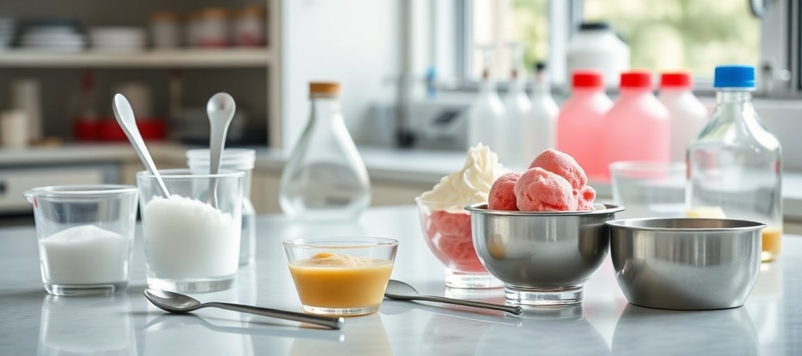 fabrication artisanale : equilibrage sorbet explique