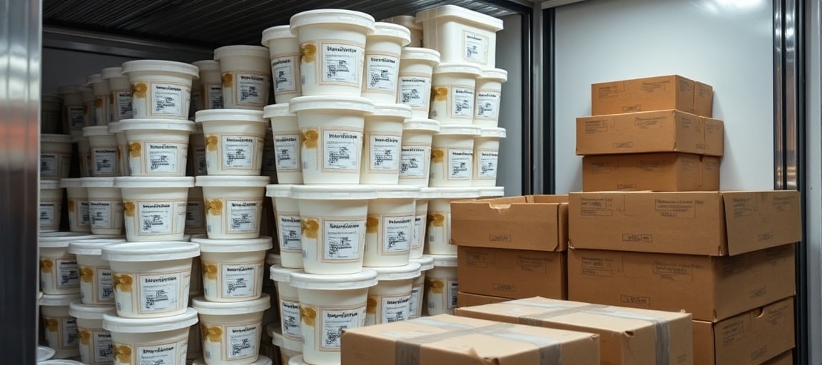 atelier glacier en Auvergne : etapes prestation sorbet a facon