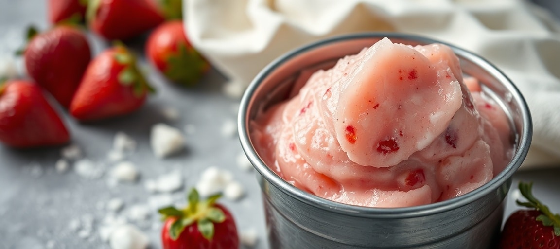 atelier glacier en Auvergne : fruits hors calibre sorbet