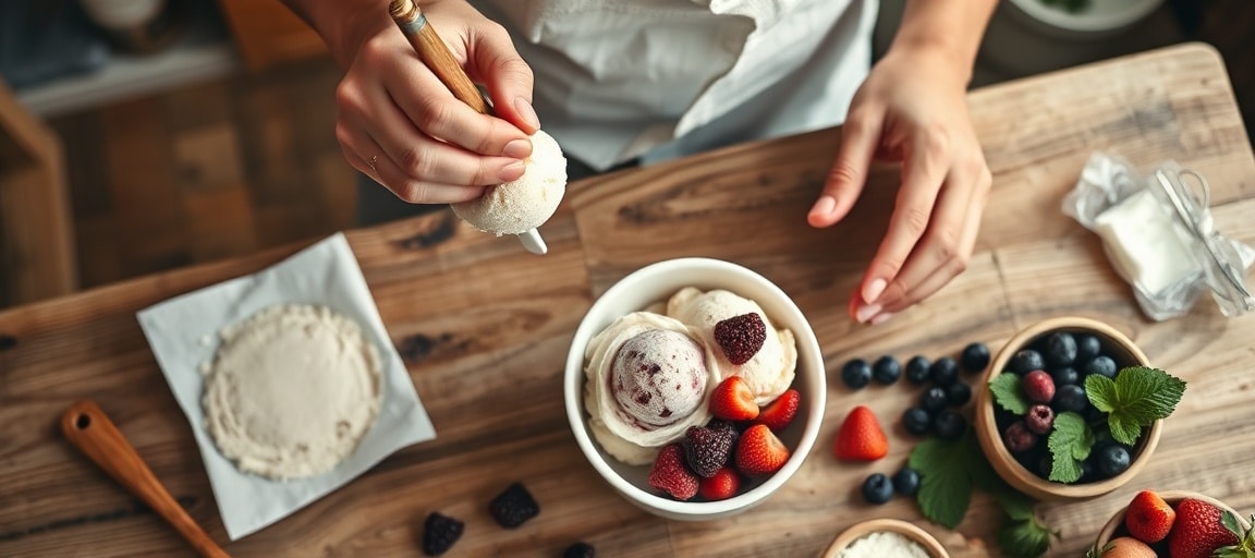 fabrication artisanale : restaurateur sous traiter desserts glaces