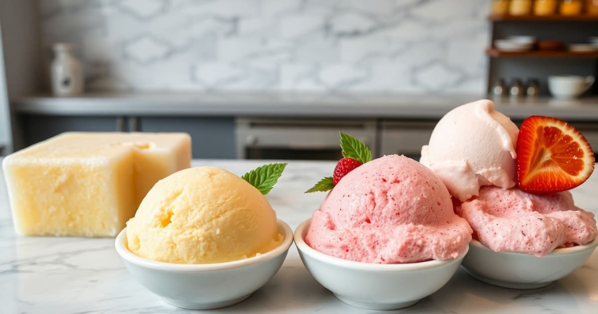 atelier glacier en Auvergne : taux de sucre sorbet