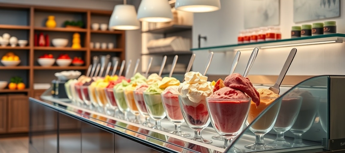 atelier glacier en Auvergne : choisir sucres sorbet