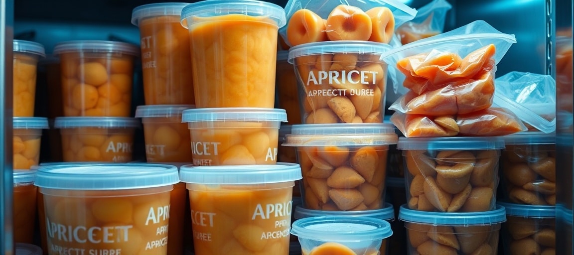 fabrication artisanale : sorbet abricot a facon