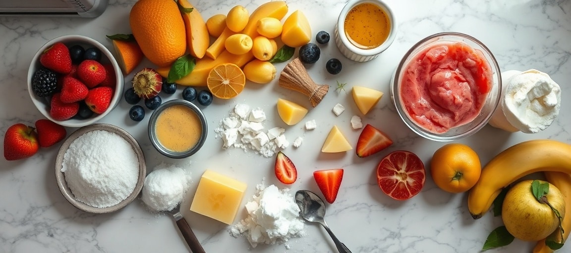 fabrication artisanale : temperature service sorbet
