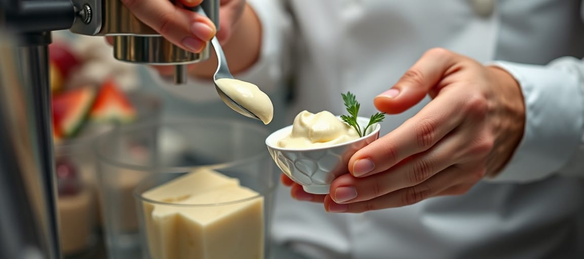 atelier glacier en Auvergne : sorbets aux herbes